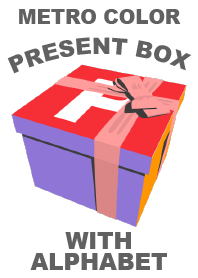メトロカラーのプレゼントボックス（P）