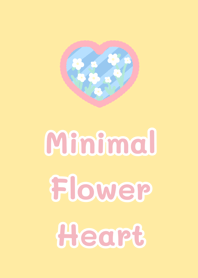 Minimal Flower Heart