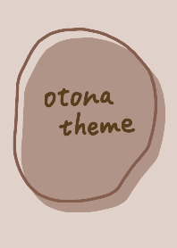 Simple and mature dull colors