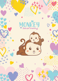 Monkey Heart Cutie