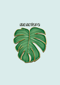 Enamel Pin monstera 21