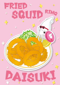 Fried squid ring Daisuki !!