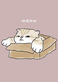 neko drawing4 - rose pink