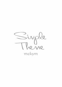 Simple Theme.
