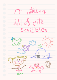 A notebook full of cute scribbles 20