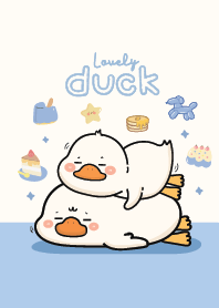 Duck cute blue :D