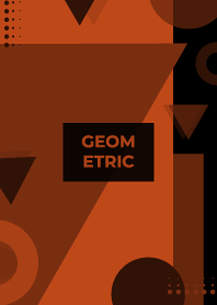 Geometric Retro Pueblo Black