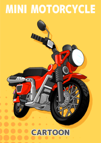 My red motorcycle(CARTOON)
