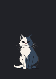 Little Black Cat -  B/W 05