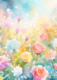 薔薇(バラ)の花の着せかえ(R5938)