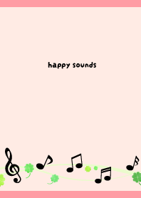 幸せの音色01 薄いピンク