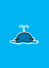 Q whale blue theme