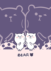 Dancing Bear-Purple (Re3)