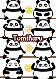 Tomiharu Round Kawaii Panda