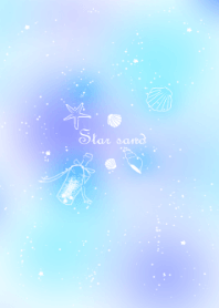 Sand of star lagoon