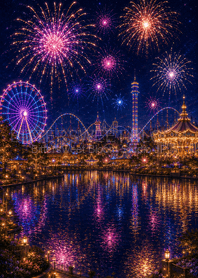 Rainbow Firework Carnival | Bitasui