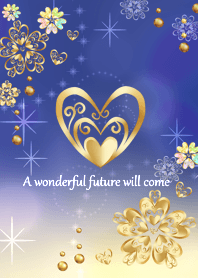 人間関係が好転♪黄金ハートとクローバー