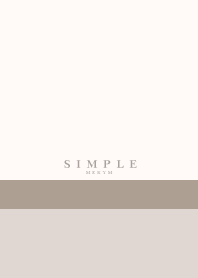 SIMPLE ICON NATURAL 9 -MEKYM-