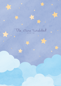 The stars twinkled. 16