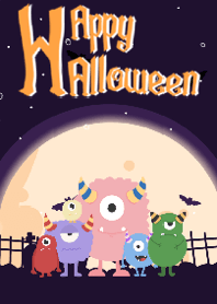 Cute.monster Halloween