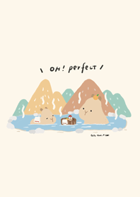 2023 LETS DRAW  Capybara soaking in bath