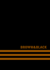 Simple Brown & Black no logo No.8