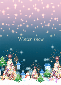 仕様変更版・北欧のクリスマスの街並み2