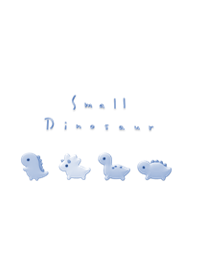3d small dinosaur/navy white