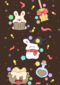 Halloween bunny ghost child1