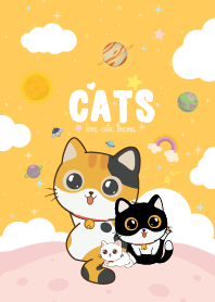 Cats Fat Kawaii Orange