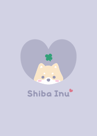 柴犬2 四葉 [薰衣草紫]