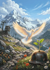 stampAI-Peace Dove-alNd5o