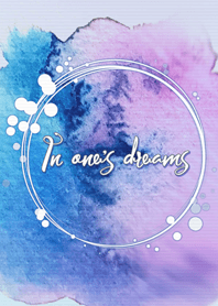 In one's dreams