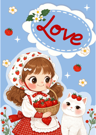 Tomato Garden Love-blue