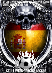 Skull wing dragon soccer 7 Spain