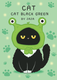 Cat Black Green JAJA