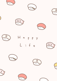 ซูชิเล็กๆ | light beige.