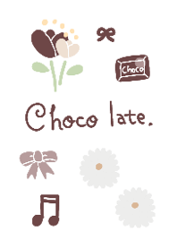 Chocolate color.