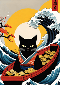 Lautan Kucing Ukiyo-e 31