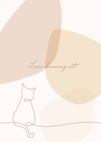 Line drawing cat_03