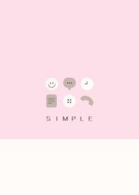 SIMPLE(beige pink)V.236b