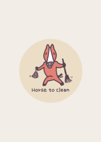 Horse to clean01