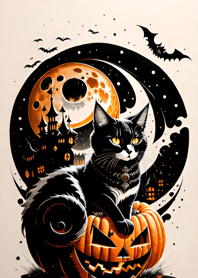 halloween cat 998F8c