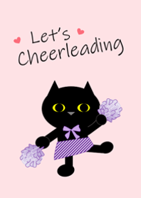MIIKO plays cheerleading.
