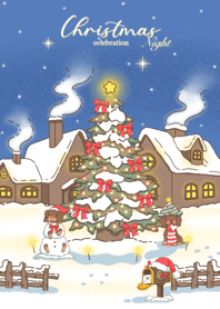 Christmas (night) celebration :)