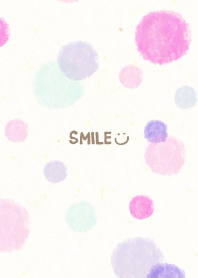 Watercolor Circle Pink purple21 Japan