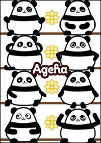 Ageha Round Kawaii Panda