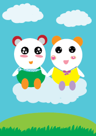 Cute bear Cute bear v