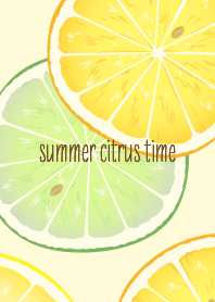 summer citrus time yellow J #fresh