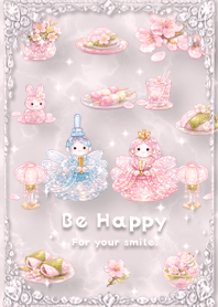 Happy Light Hina Doll Decoration (Pink)